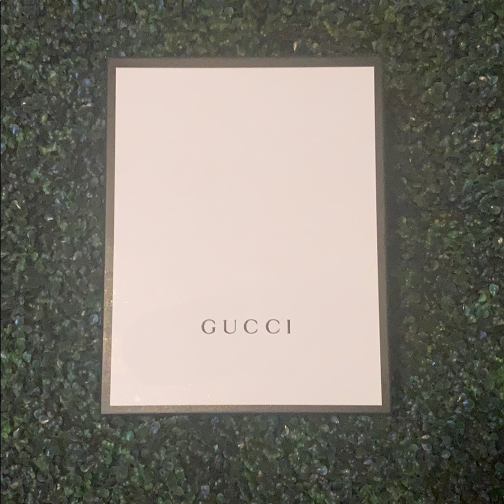 Authentic large gucci shoe box